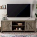 70-inch Barn Door TV Stand
