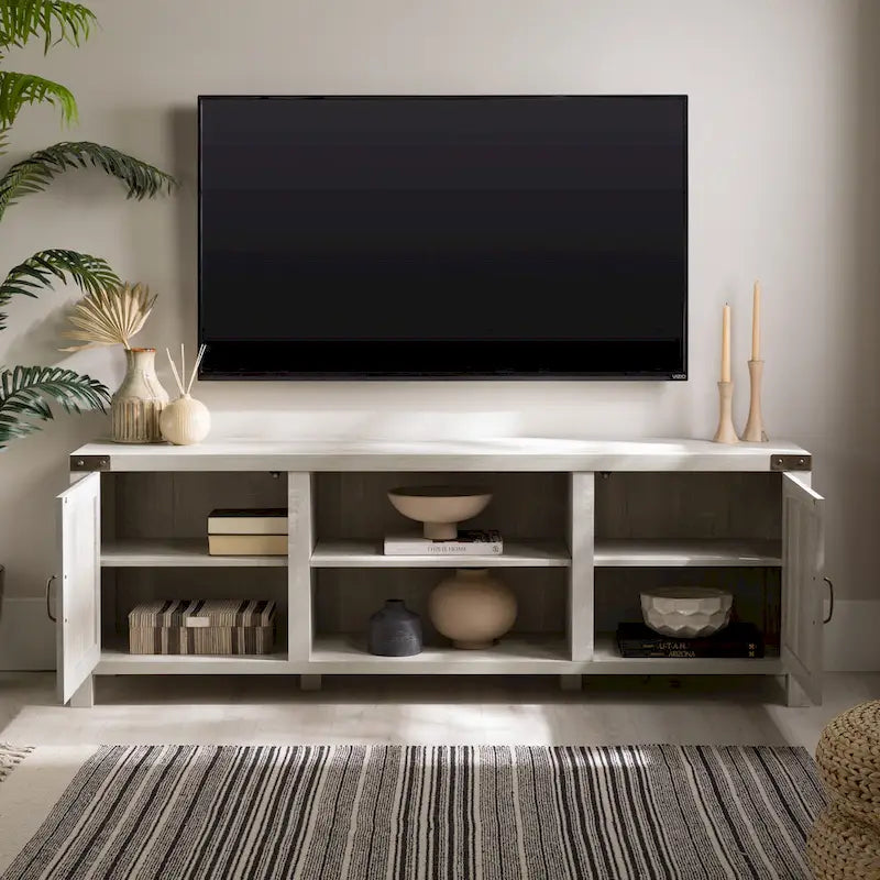 70-inch Barn Door TV Stand