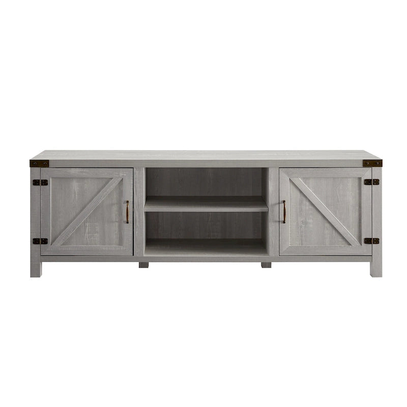 70-inch Barn Door TV Stand