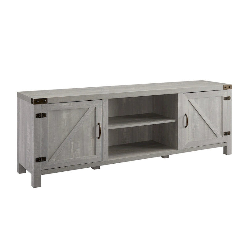 70-inch Barn Door TV Stand