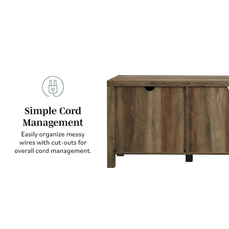 70-inch Barn Door TV Stand