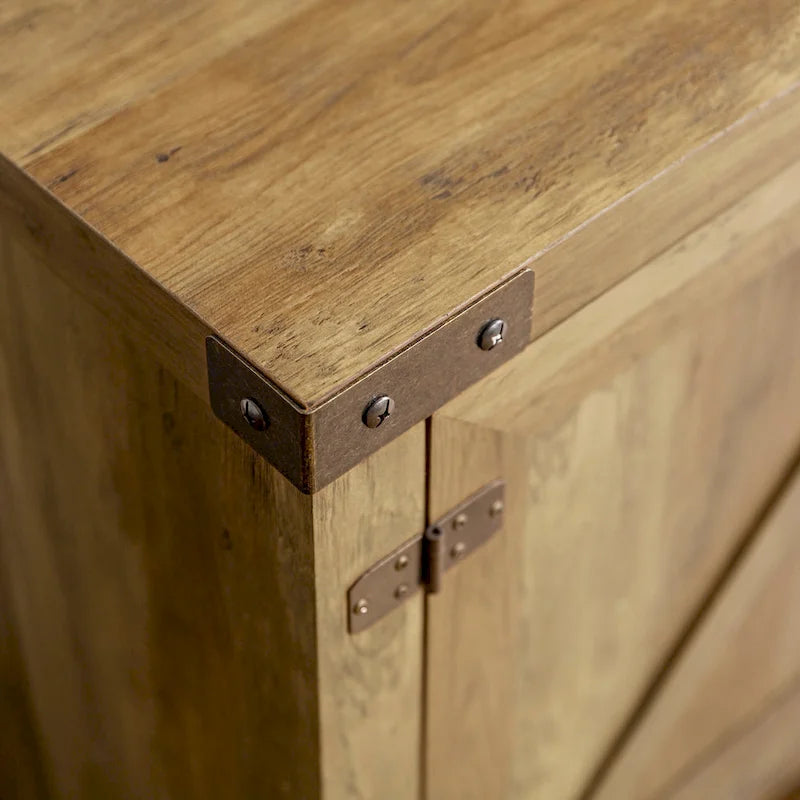 70-inch Barn Door TV Stand