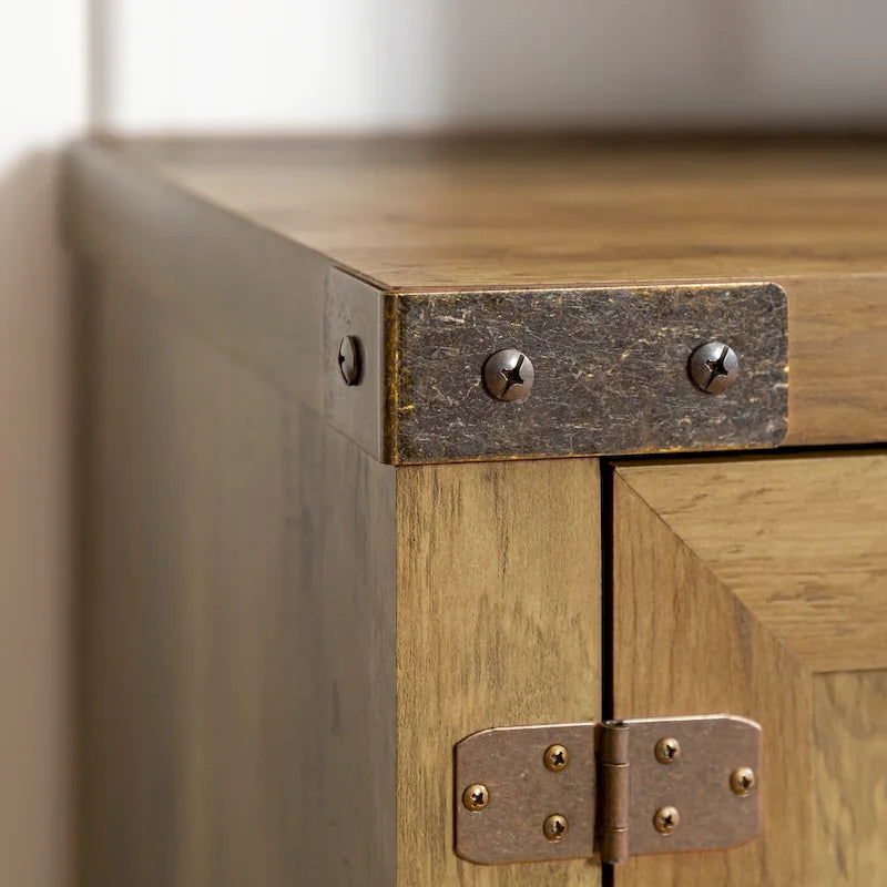 70-inch Barn Door TV Stand