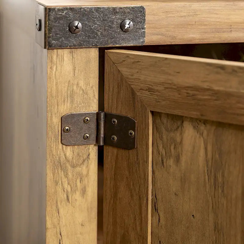 70-inch Barn Door TV Stand
