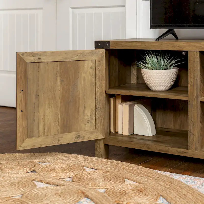 70-inch Barn Door TV Stand