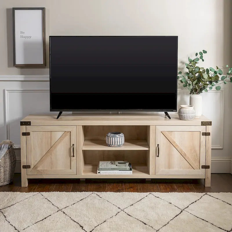 70-inch Barn Door TV Stand