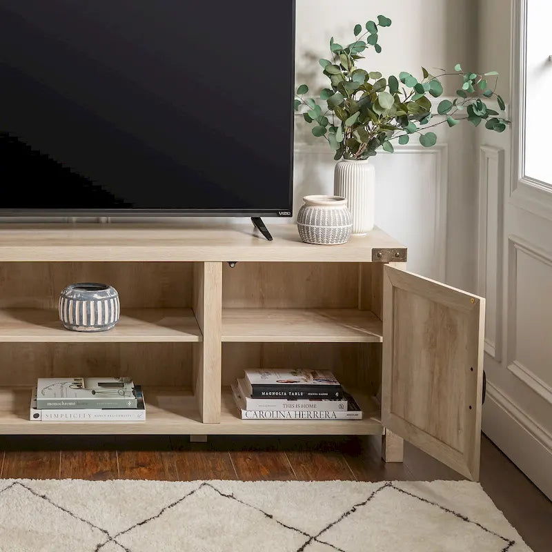 70-inch Barn Door TV Stand