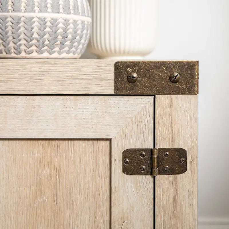 70-inch Barn Door TV Stand