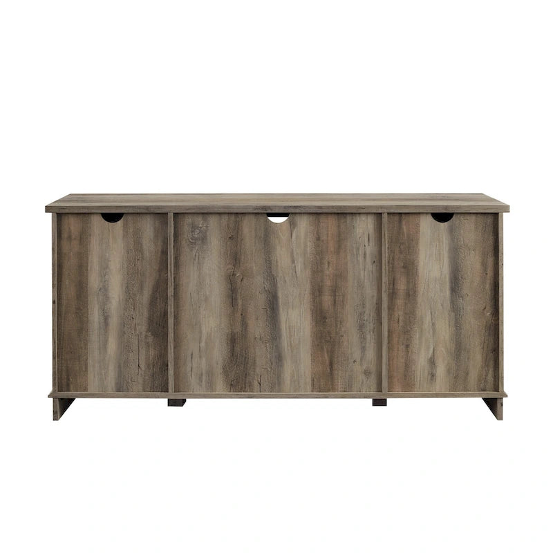 58-inch Sliding Barn Door TV Stand