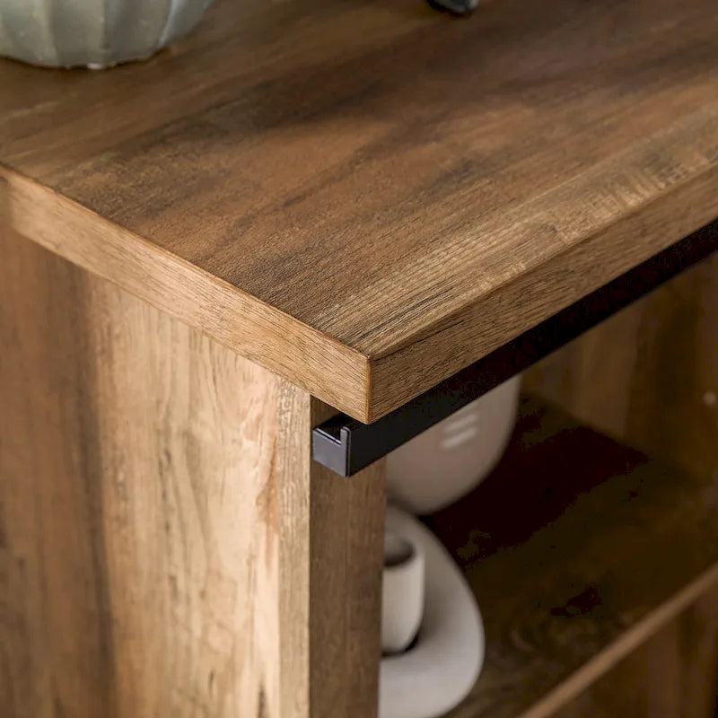 58-inch Sliding Barn Door TV Stand