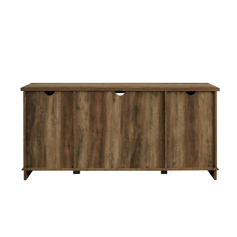 58-inch Sliding Barn Door TV Stand
