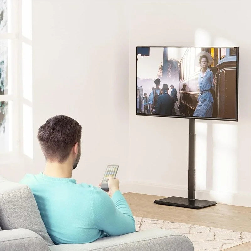 Stojak pod telewizor z gniazdkiem elektrycznym