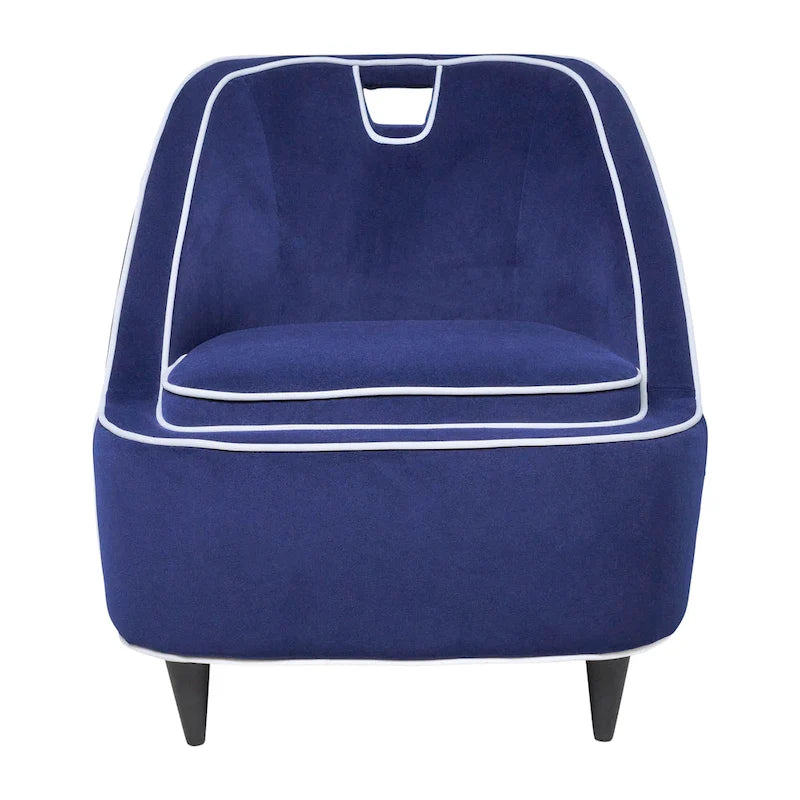 Modern Upholstered Two Toned Accent Chair - 28 x 30 x 31