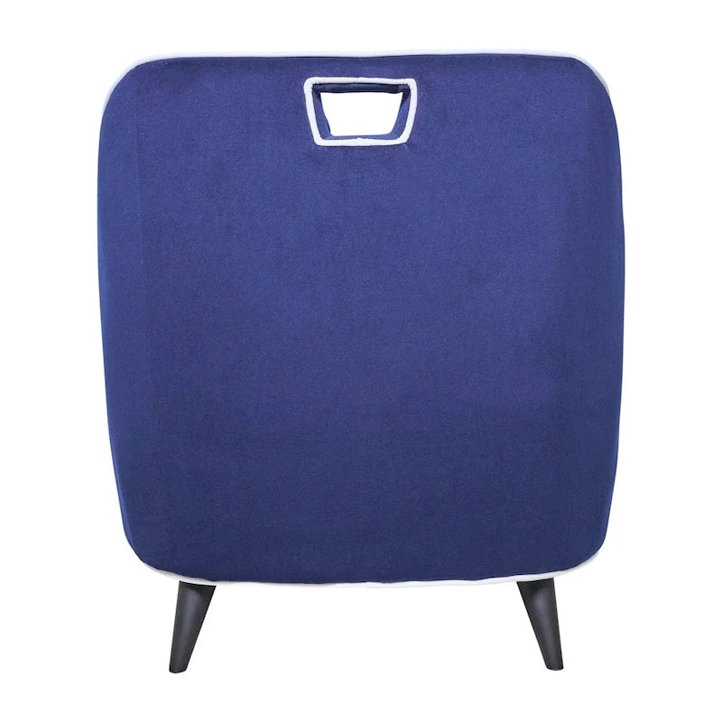 Modern Upholstered Two Toned Accent Chair - 28 x 30 x 31