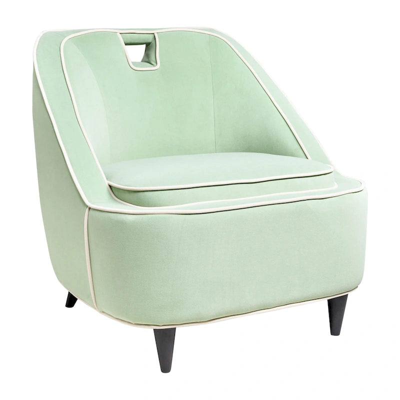 Modern Upholstered Two Toned Accent Chair - 28 x 30 x 31