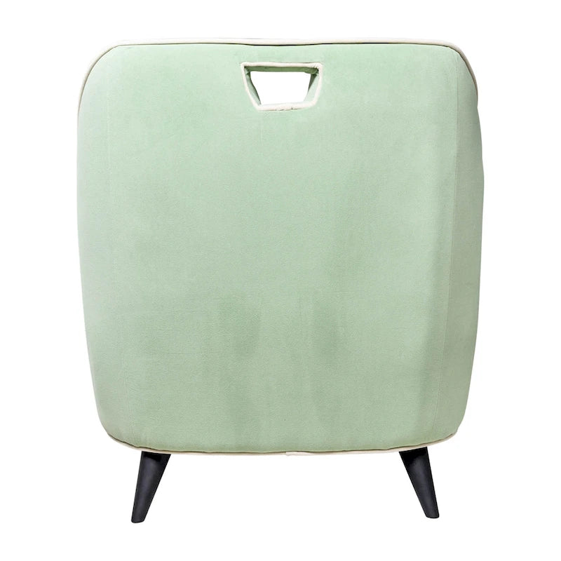 Modern Upholstered Two Toned Accent Chair - 28 x 30 x 31