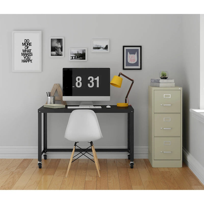 Hirsh 22-in Deep 3 Drawer, Letter Width, Vertical File Cabinet