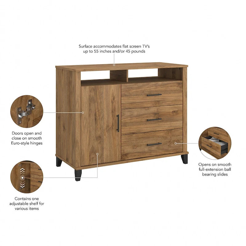 Tall TV Stand (with storage)
