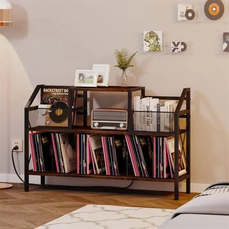 Stolik pod gramofon - 13.38D x 45.27W x 33.46H