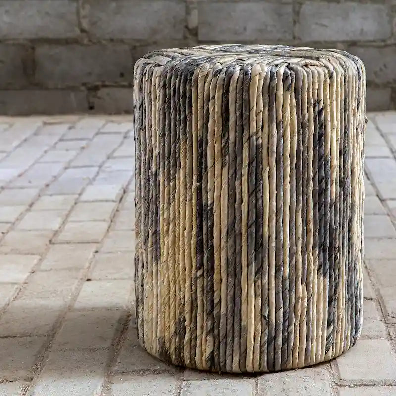 Woven Accent Stool