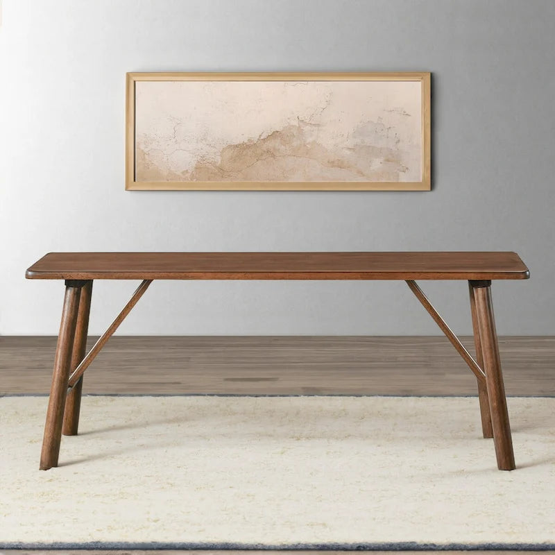 Luxurious, High-Quality Solid Wood Bench