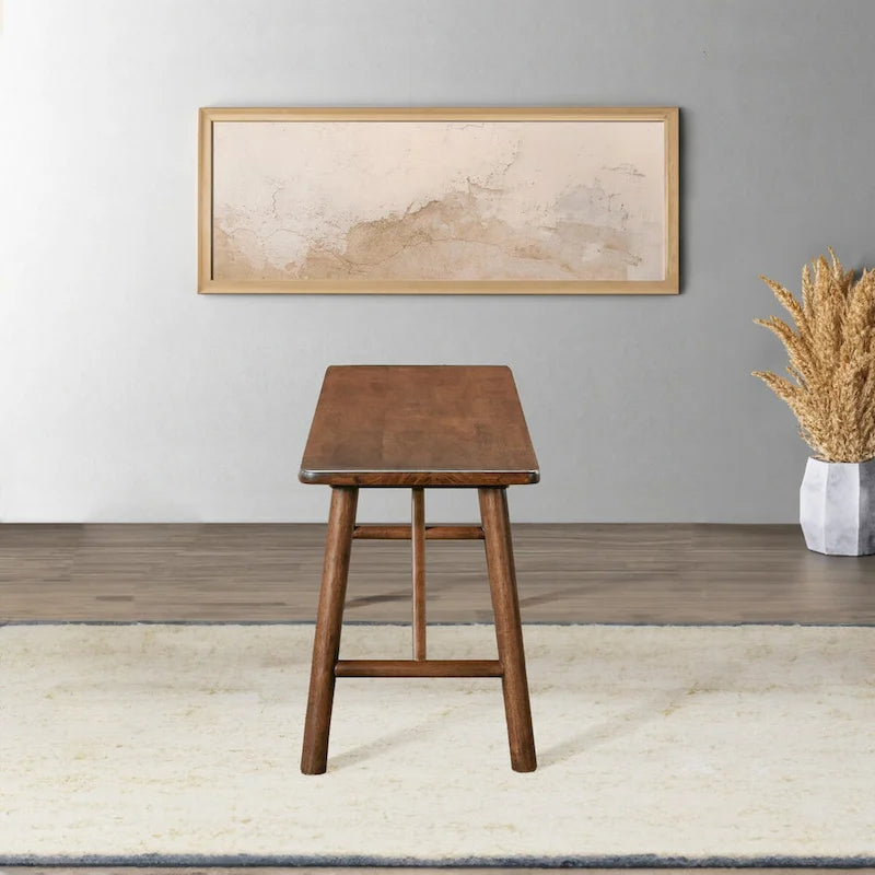 Luxurious, High-Quality Solid Wood Bench