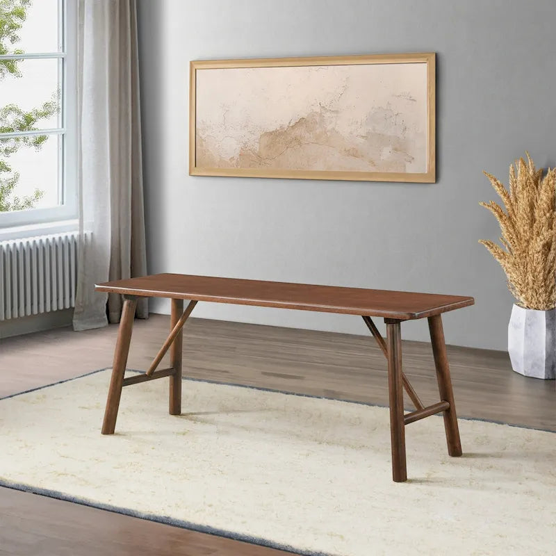 Luxurious, High-Quality Solid Wood Bench