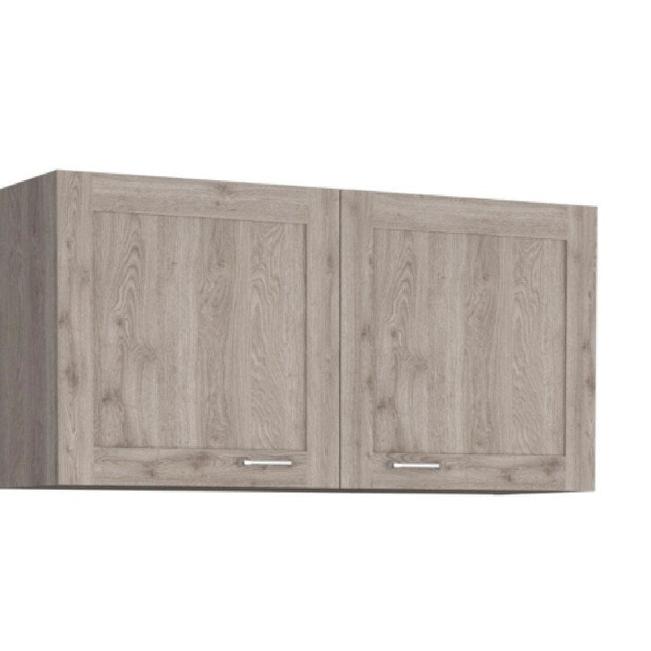 Kitchen cabinet, double-tier shelving