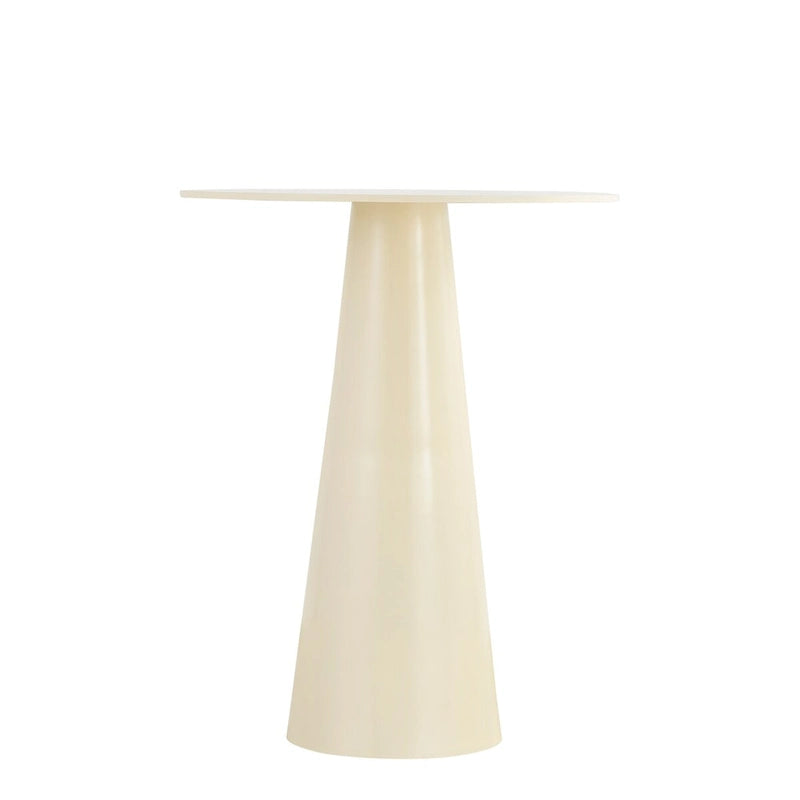 White Finished Side Table