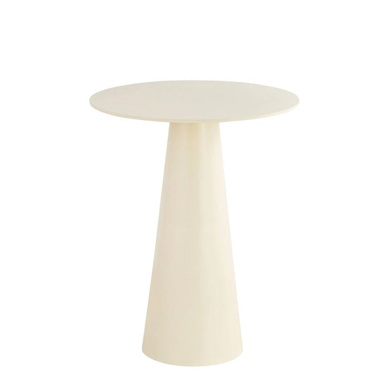 White Finished Side Table