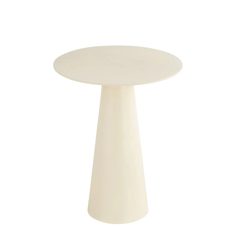 White Finished Side Table