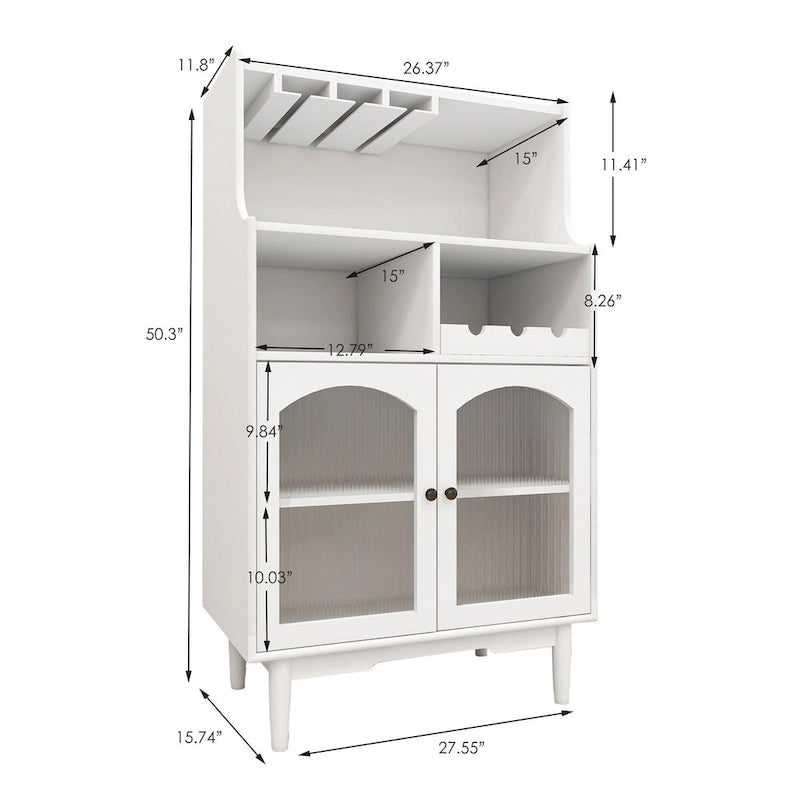 Wine cabinet with Removable wine rack