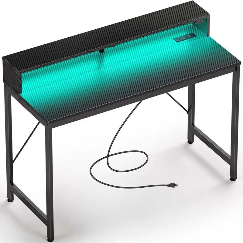 Computer Desk 39 inch with LED Lights