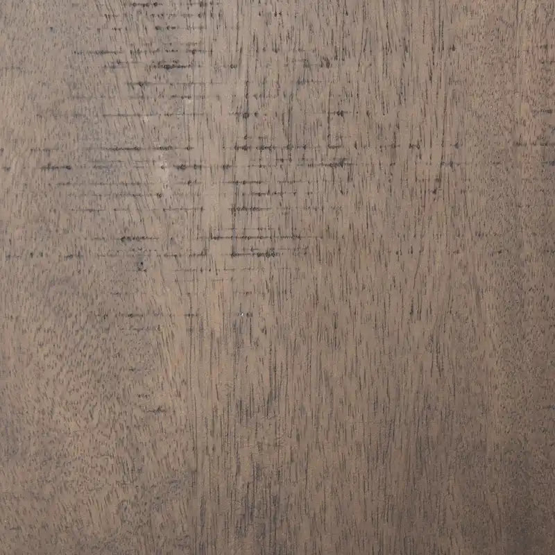 Tavolino da caffè poligonale marrone in legno massello - L58.5 x W19 x H19