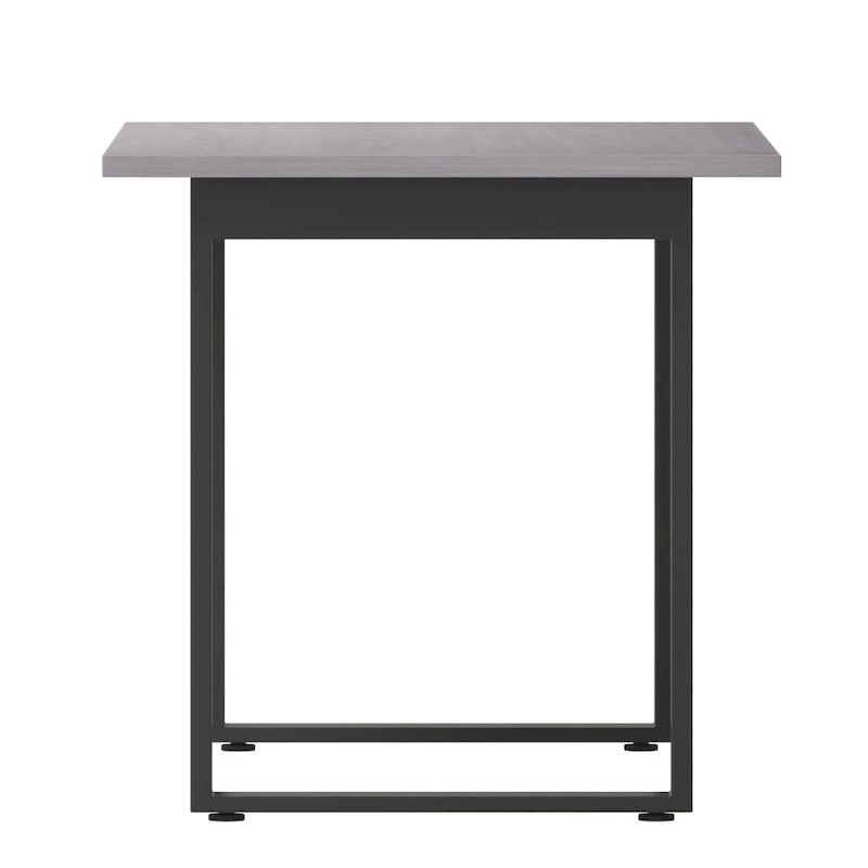 Konferencyjny stół do sali spotkań z laminowanym blatem i podstawą w kształcie litery U